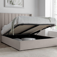 Maya Winged Optional Ottoman Storage Bed