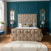 Tender Luxury Bed With Optional Ottoman Gas Lift Storage