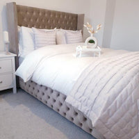 Zeus Wings Wingback Bed | Bed Universe