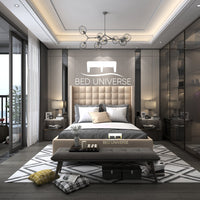 Alonzo Winged Bed Frame