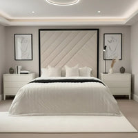Pure Luxury Bed With Optional Ottoman Gas Lift Storage