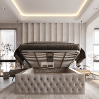 Estelle Chesterfield Ambassador Bed Frame, Chesterfield Bed, New Bed, Fabric Bed,