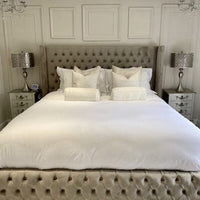 Zeus Wings Wingback Bed | Bed Universe