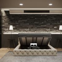 Ivy Park Lane Ambassador Chesterfield Bed with Optional Ottoman option