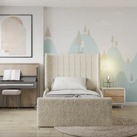 Aqua Lines Winged Kids Bed