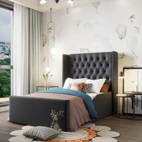 Wonderland Kids Bed Winged