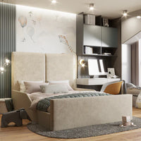 Frankie Stripe Line Kids Bed