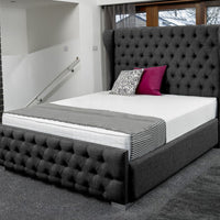 Deneres Winged Designer End Bed