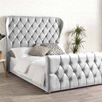 Sevina Winged Designer End Bed