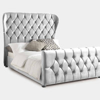Sevina Winged Designer End Bed