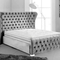 Felisa Wingback Bed Frame