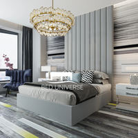 Lisbon Bed Frame with Optional Ottoman Storage