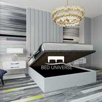 Lisbon Bed Frame with Optional Ottoman Storage