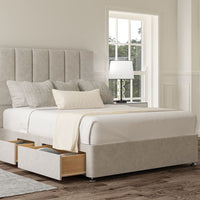 Zodiac Upholstered Storage Divan Bed