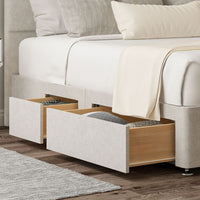 Zodiac Upholstered Storage Divan Bed