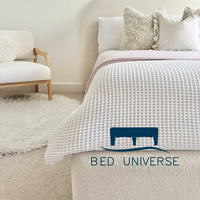 Lusso Cream Teddy Boucle Bed Frame