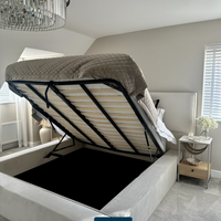 Billie Plain Upholstered Park Lane Ambassador Bed Frame