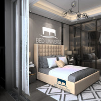 Alonzo Winged Bed Frame