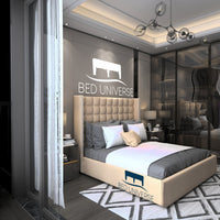 Alonzo Winged Bed Frame