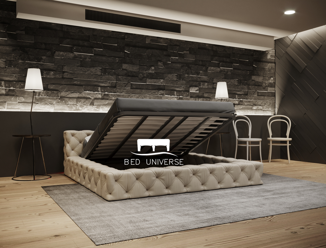 Ivy Park Lane Ambassador Chesterfield Bed with Optional Ottoman option