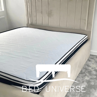 Bellagio Panel Strip Line Fabric Bed