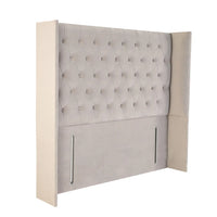 Winged Chesterfield Floorstanding Headboard