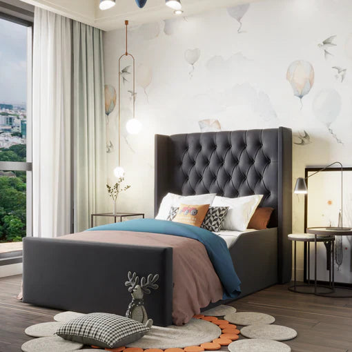 Wonderland Kids Bed Winged