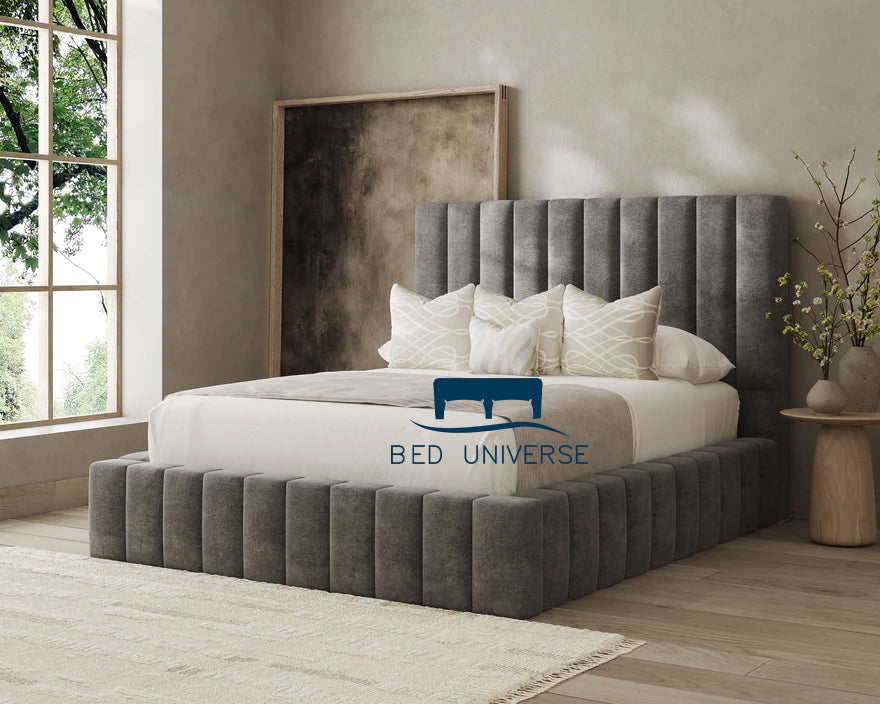 Duncan Boucle Optional Ottoman Storage Bed