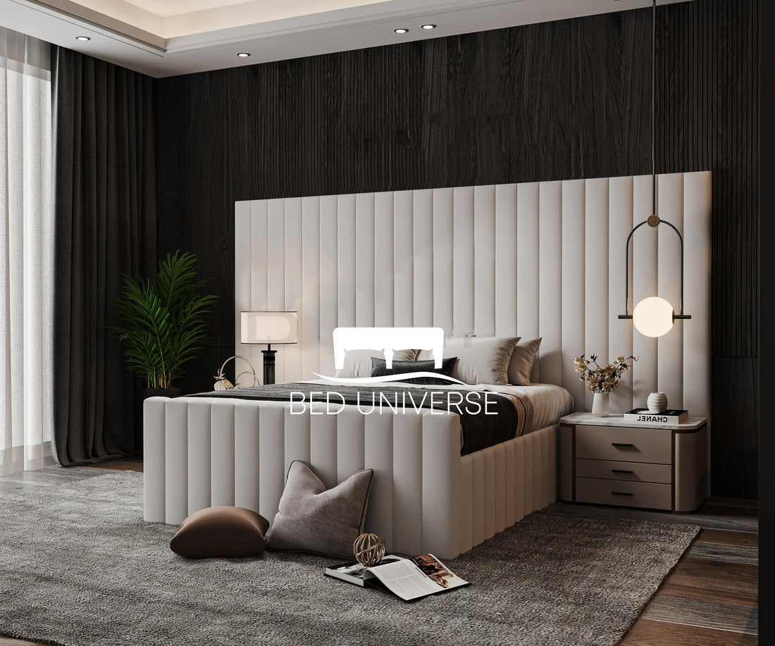 Geneva High & Wide Headboard Bed Frame