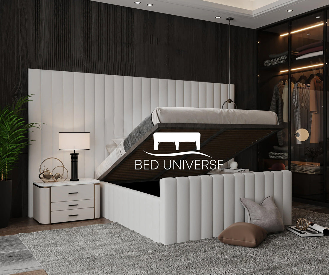 Geneva High & Wide Headboard Bed Frame