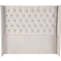 Winged Chesterfield Floorstanding Headboard