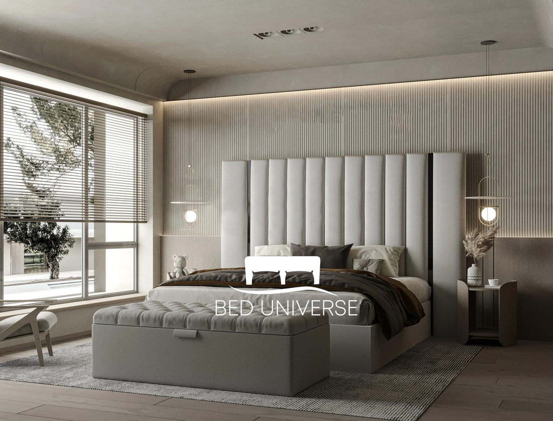 Duke Bed Frame with Optional Ottoman Storage