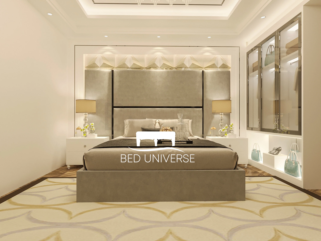 Athena Bed Frame with Optional Ottoman Storage