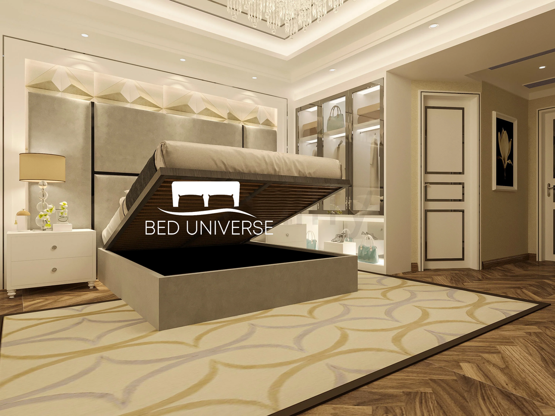 Athena Bed Frame with Optional Ottoman Storage