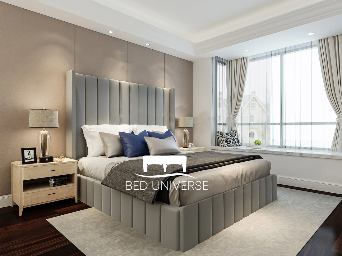 Empire Bed Frame with Optional Ottoman Storage