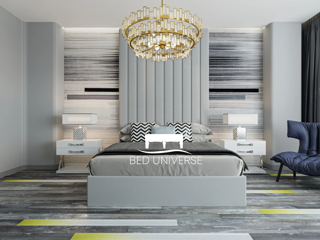 Lisbon Bed Frame with Optional Ottoman Storage