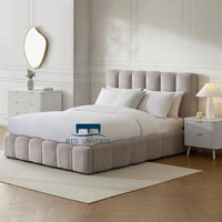 Cheshire Boucle Optional Ottoman Storage Bed