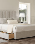 Zodiac Upholstered Storage Divan Bed